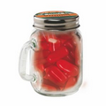 Glass Mini Mason Jar - Hot Tamales (3.7 oz)